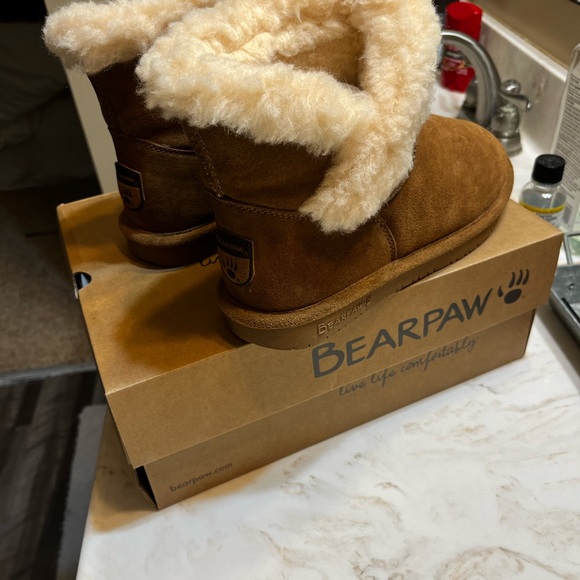 BearPaw Tan Boots - Picture 3 of 7